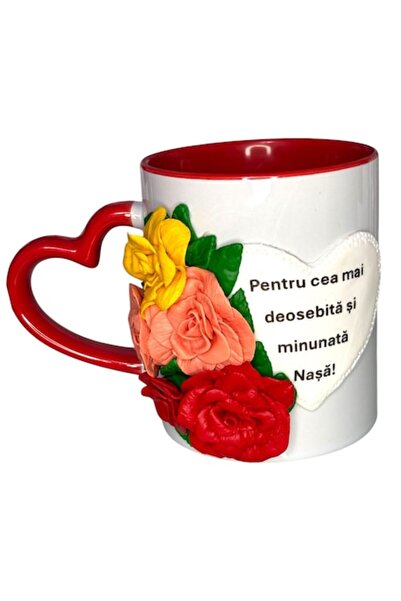 OEM Mug 'For the most special and wonderful godmother' – handmade polymer cla...