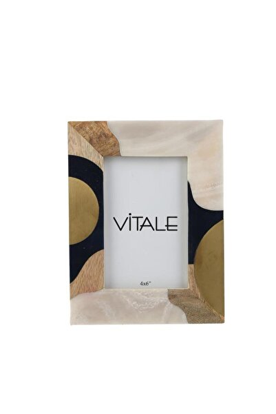 Vitale Wooden Beige Frame 10X15Cm