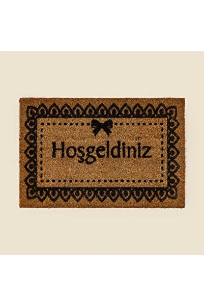 GizHome Giz Home Koko Welcome Door Mat - Beige / Black - 40X60 cm
