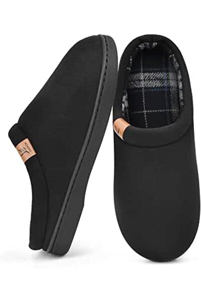 GENERAL LORDFON Memory Foam Mens Slippers Slip-On Comfy House Slippers for Me...