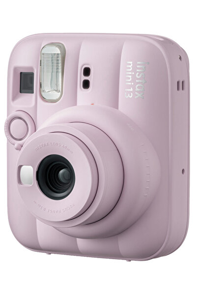 Fujifilm Instax Mini 13 Candy Pink Fotoğraf Makinesi Deri Çanta Kıskaç ve 10'lu Film Hediye Seti