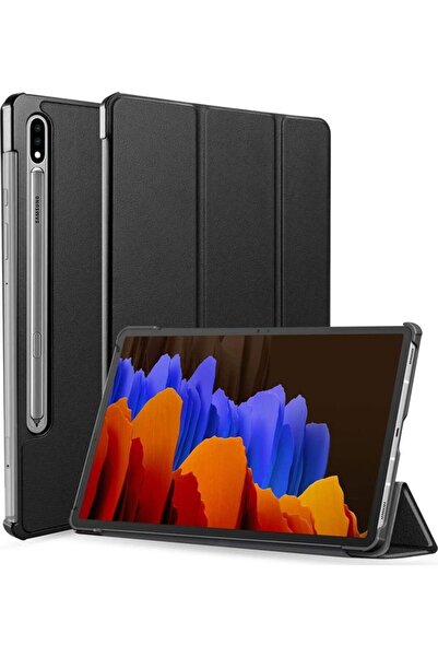 AMERTEER Protective Case Cover For Samsung Galaxy Tab S7 Black
