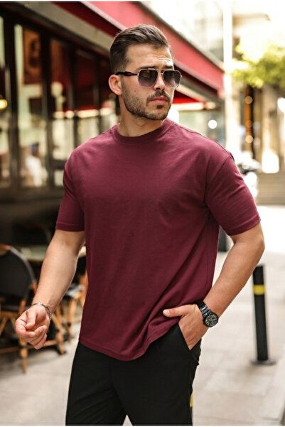 pazarella Men's slim fit comfortable basic t-shirt