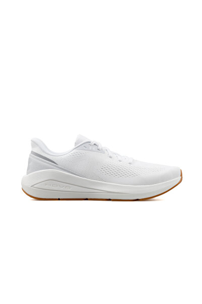 Under Armour حذاء جري W Sonic 7 من UA للجنسين، مخصص للجري، باللون الأبيض - 30...