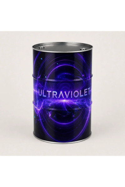Generic Brand Masă tip butoi personalizată CISKO Ultraviolet – Neon Festival