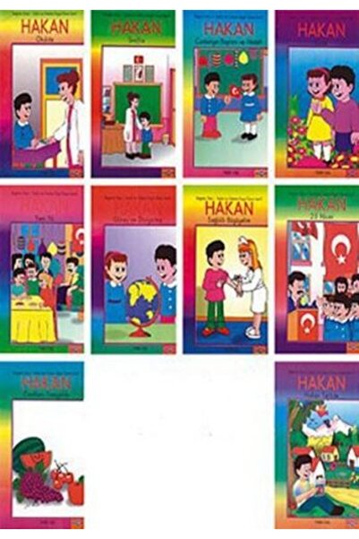 Akçağ Yayınları سلسلة قراءة هاكان (10 كتب)