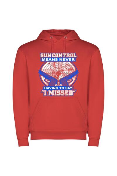 iLovePrints Ultimate Firepower: Unleash, Obey Φούτερ με κουκούλα σε χρώμα Κόκ...