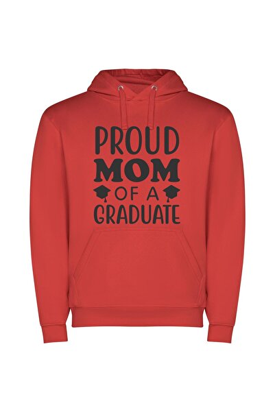 iLovePrints Proud Senior Graduate Grandmother Φούτερ με κουκούλα σε χρώμα Κόκ...