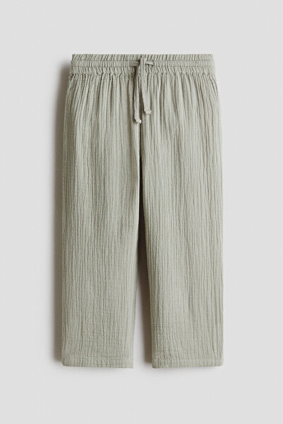 H&M Pamuklu Muslin Jogger Pantolon