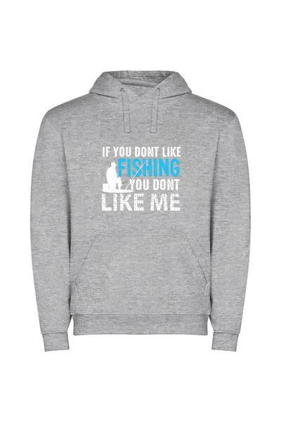 iLovePrints Enchanted Aquatic Adventures Φούτερ με κουκούλα σε χρώμα Γκρι