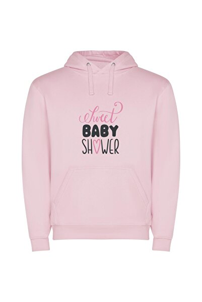iLovePrints Sugar-Coated Baby Bliss Φούτερ με κουκούλα σε χρώμα Ροζ