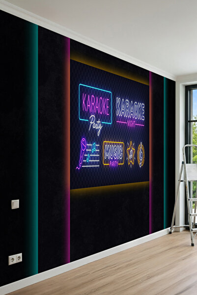 dreamwall Neon Işıklı Özelleştirilebilir, Müzik ve Parti Konseptli Tek Parça ...
