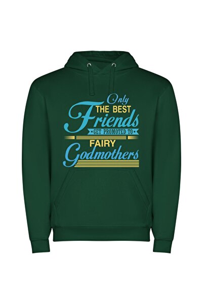 iLovePrints Elite Friendship Enchanters Φούτερ με κουκούλα σε χρώμα Πράσινο