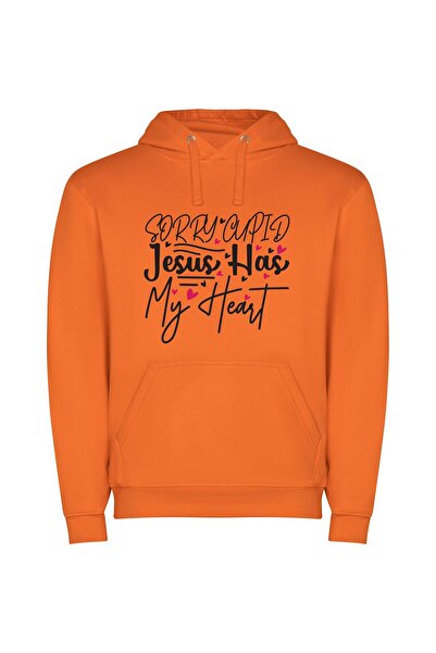 iLovePrints Heart to Jesus: Illustrator's Creation Φούτερ με κουκούλα σε χρώμ...