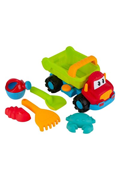 Zâna Casei Set de plajă cu camion colorat și 5 accesorii