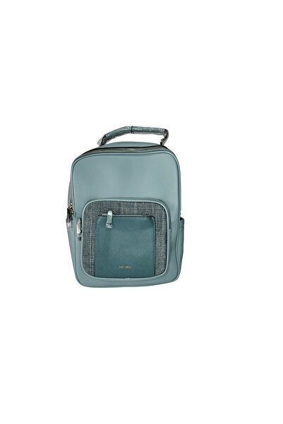 dukidasoturkiye Duki Daso Blue Women's Backpack with Zipper and Pockets, Dail...