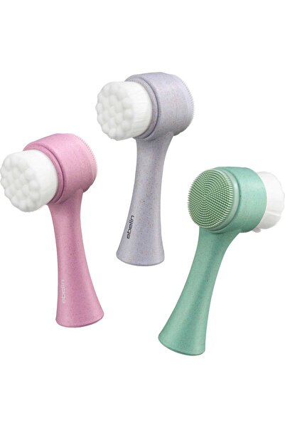 OEM 2in1 facial cleansing brush with massage effect, various models, 1 pc.