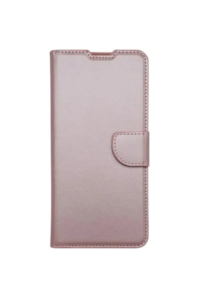 OEM Έξυπνη θήκη πορτοφόλι για Xiaomi Redmi Note 15 Pro Plus σε ροζ χρυσό χρώμα