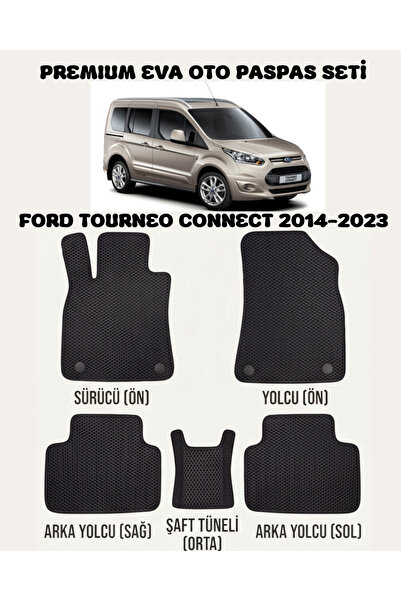 8D OTO PASPASI FORD TOURNEO CONNECT SERİSİ 2014 - 2023 ARACA ÖZEL PREMİUM EVA...