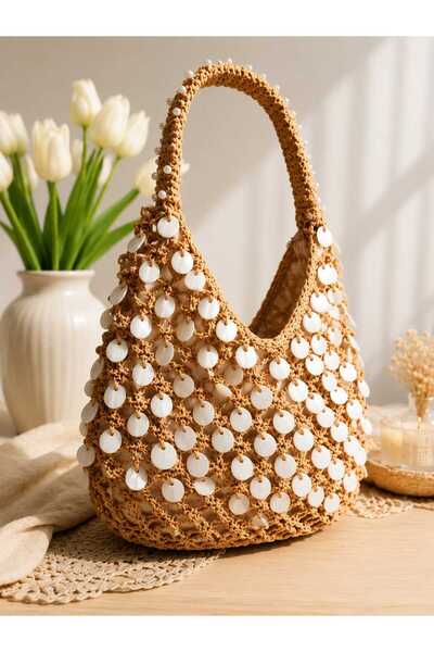 ARTTMACRAME Hand Knitted Women's Bag