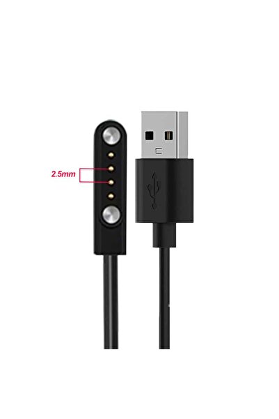 Choice3 كابل شحن USB مغناطيسي عالمي 4pin-2.5mm للساعات الذكية للكبار والأطفال