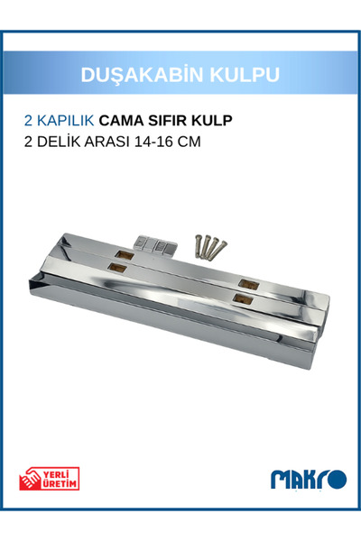 GLASSMAKRO Cama Sıfır Kulp 14-16 CM