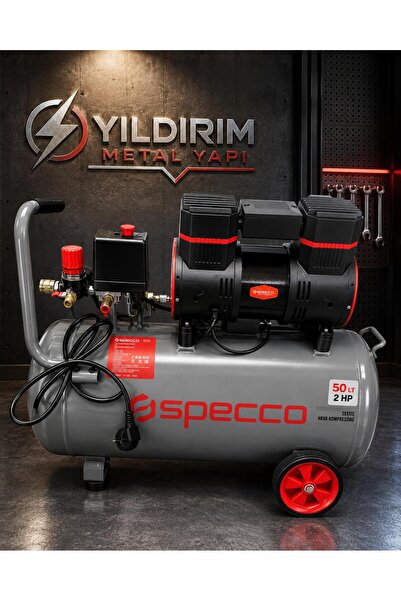 Specco SP2650 LCE/SL 50 LT SESSİZ HAVA KOMPRESÖRÜ