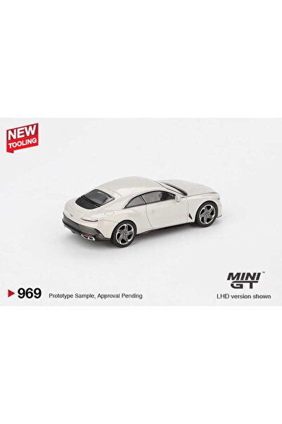mini gt 1:64 Bentley Batur Bonneville Pearl Diecast Model Araba Koleksiyon MGT00969