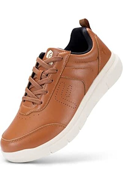 FitVille Mens Formal Loafers Wide Dress Sneakers Comfortable Leather Shoes fo...