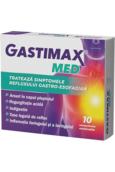 OEM Gastimax Med comprimate masticabile, 1 buc