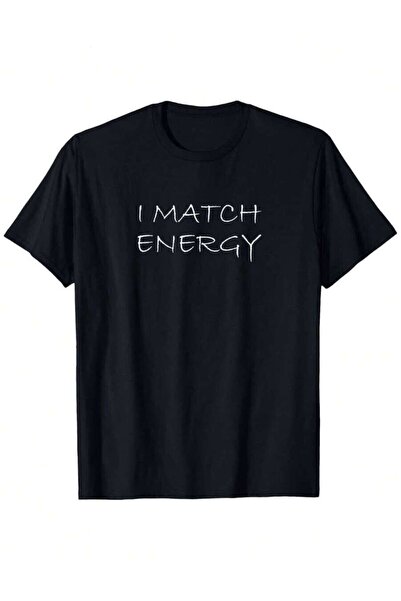kai22 I Match Energy Summer Casual T-Shirt, Fashionable Round Neck Short Slee...