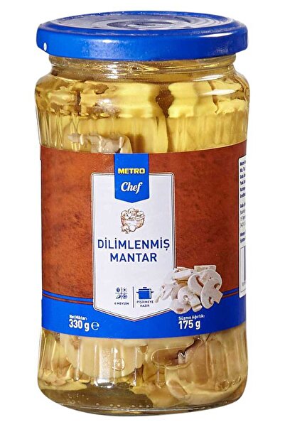 Metro Chef Dilimli Mantar 330g