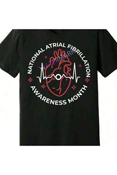 9TAY National Atrial Fibrillation AFib Awareness Month 932418 Funny Men's Sho...