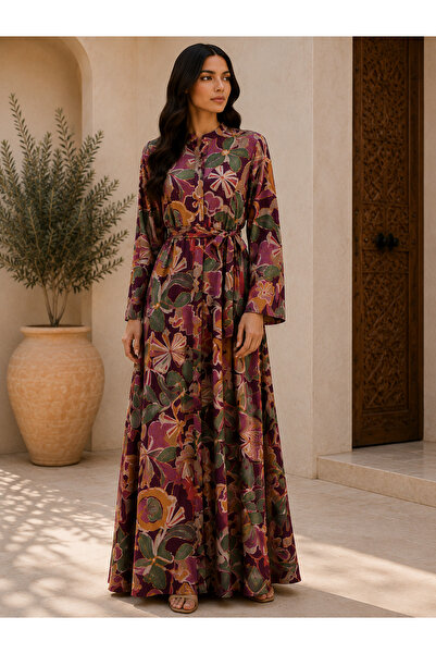 IKKXA Floral Symphony Jalabiya