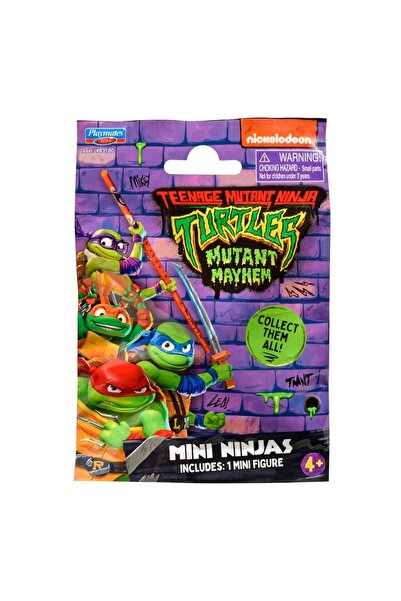 OEM TMNT Mutant Mayhem Mini Figurine de Acțiune Surpriză - 1 Personaj Aleator...