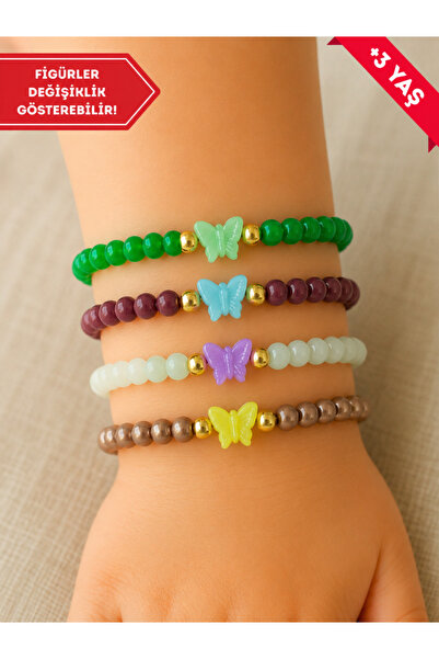 Doze Set of 4 Colorful Children's Bracelets