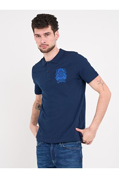 Lee Cooper - Tricou barbat polo cu imprimeu logo