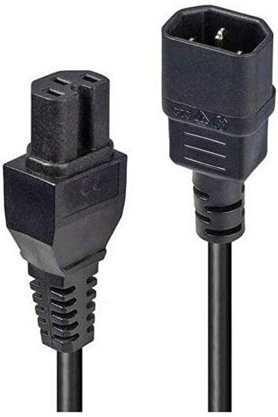 lindybell Cablu alimentare Lindy C14 to C15, lungime 5m, material PVC PBT, negru