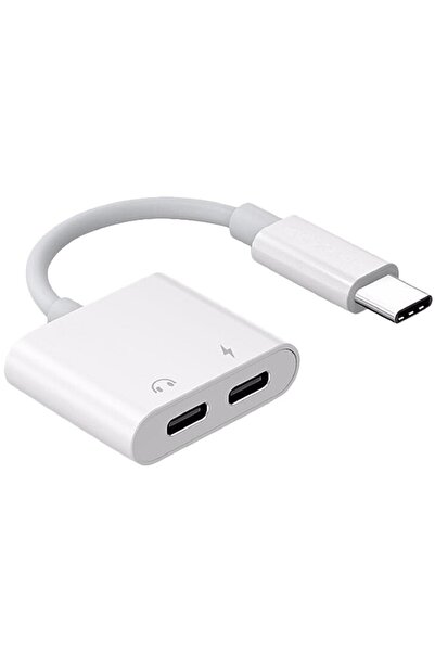Alfais 5067 Type C To Kulaklık Hızlı Şarj Giriş Çevirici Çoklayıcı Çoğaltıcı ...