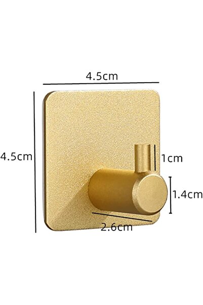 Morvena Picks set de 4 carlige solide autoadezive, potrivite pentru mantale d...
