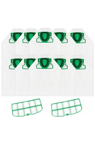 STARSTAR Vacuum Cleaner Dust Bags - 10-Pack - For Vorwerk VK200 Vacuum Cleane...