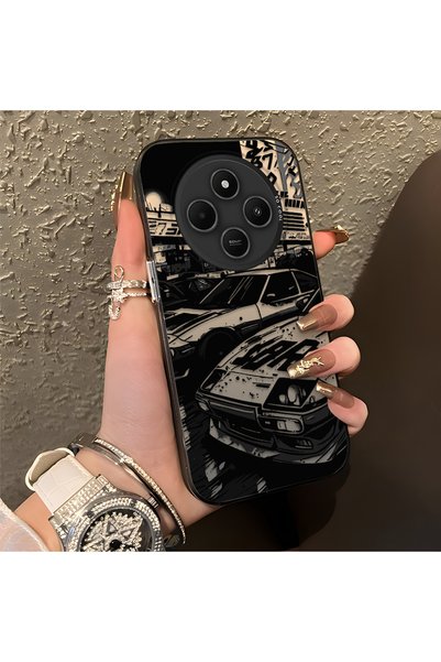 CHICASELUX حافظة سيليكون عالية الجودة متوافقة مع Redmi A4 بتصميم مانغا كلاسيك...