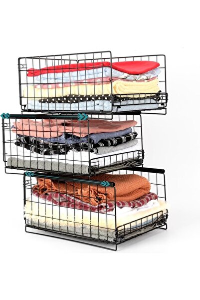 STARSTAR 3 storage baskets chest of drawers - Stackable drawer system - Pull-...