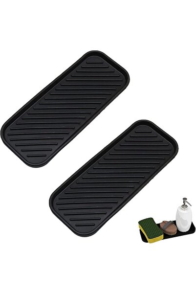 STARSTAR Kitchen & Bathroom Two-Piece Silicone Foam Rack Set - Space-Saving S...