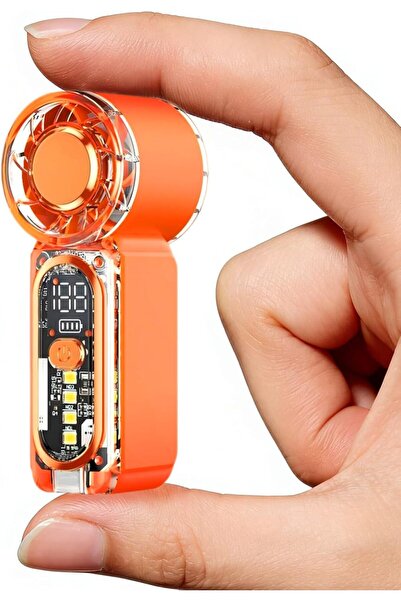 STARSTAR Portable mini handheld fan, 100 - speed adjustable pocket fan, with ...