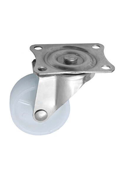 flores Roata mobila cu rulment din plastic, 30 mm