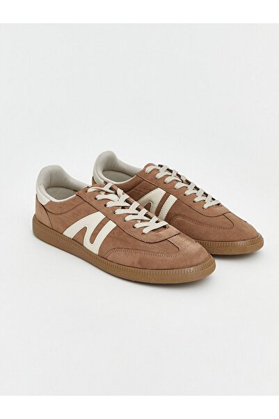 LC Waikiki Lcw Steps Beige Suede Look Men's Sports Shoes