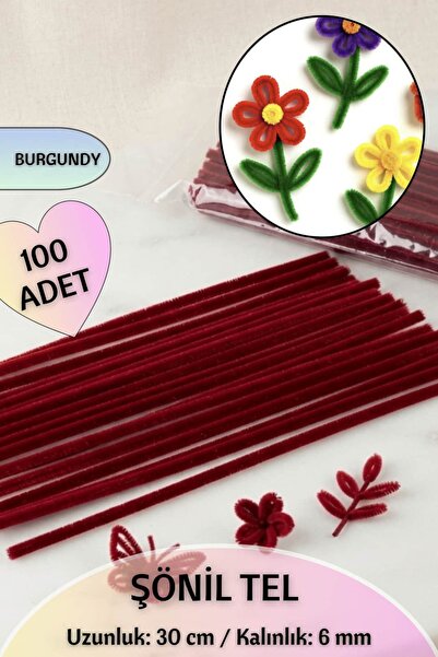 Dantelux 100 komada čenilne pahuljaste žice 30 cm | Materijal za rukotvorine,...