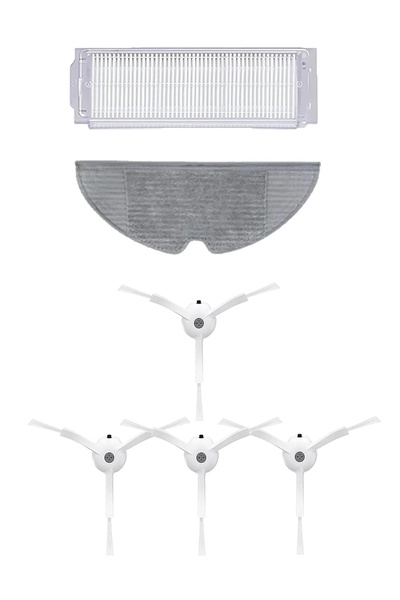 LİN GRUP Set de 6 piese de schimb compatibile cu aspiratorul robot Xiaomi Vac...