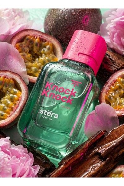 Stera KNOCK KNOCK Perfume For Women | Eau De Parfum - 50ml | Long Lasting Fruity Musk Scent, Travel Size